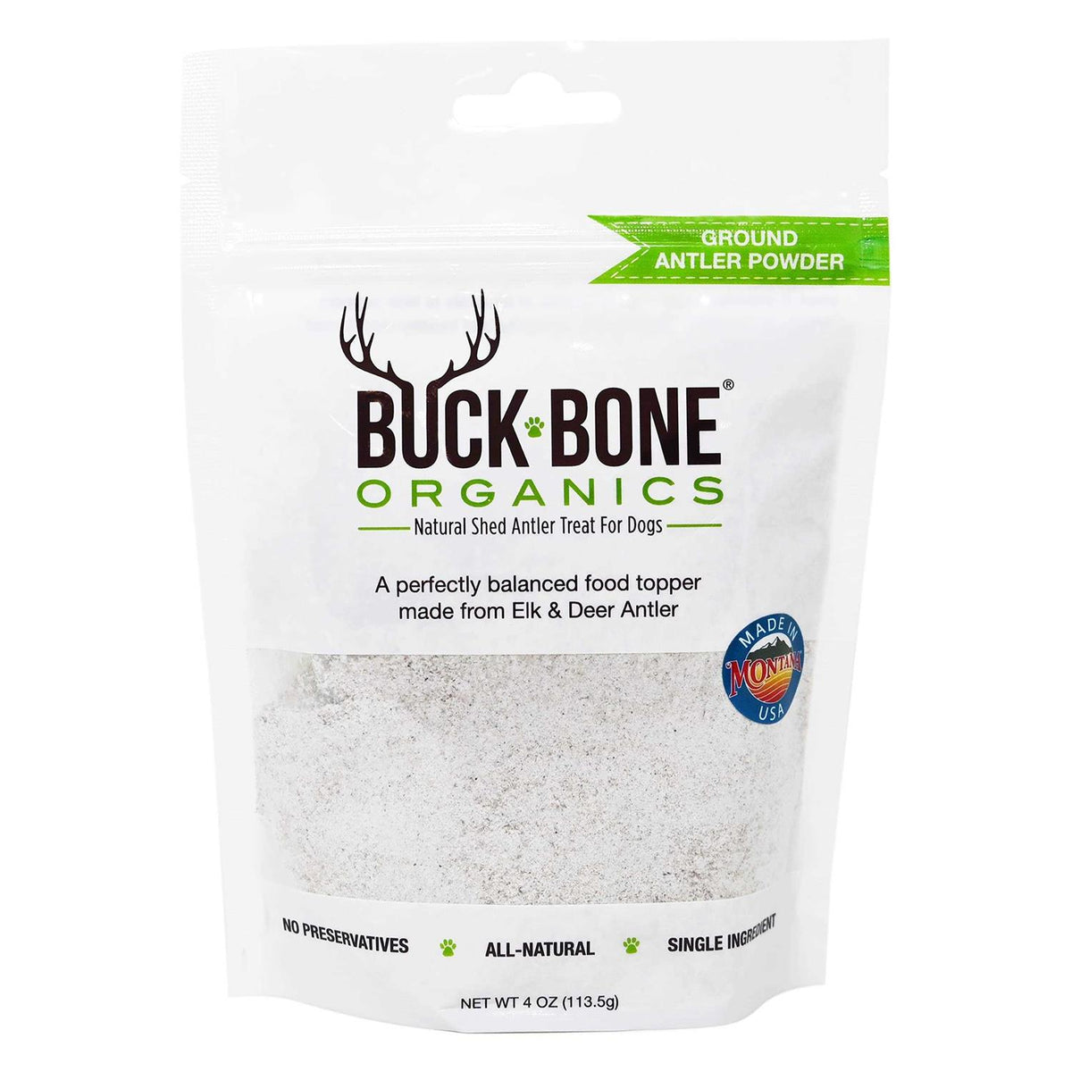 Ground Wild Elk and Deer Antler Powder for Dogs D74588