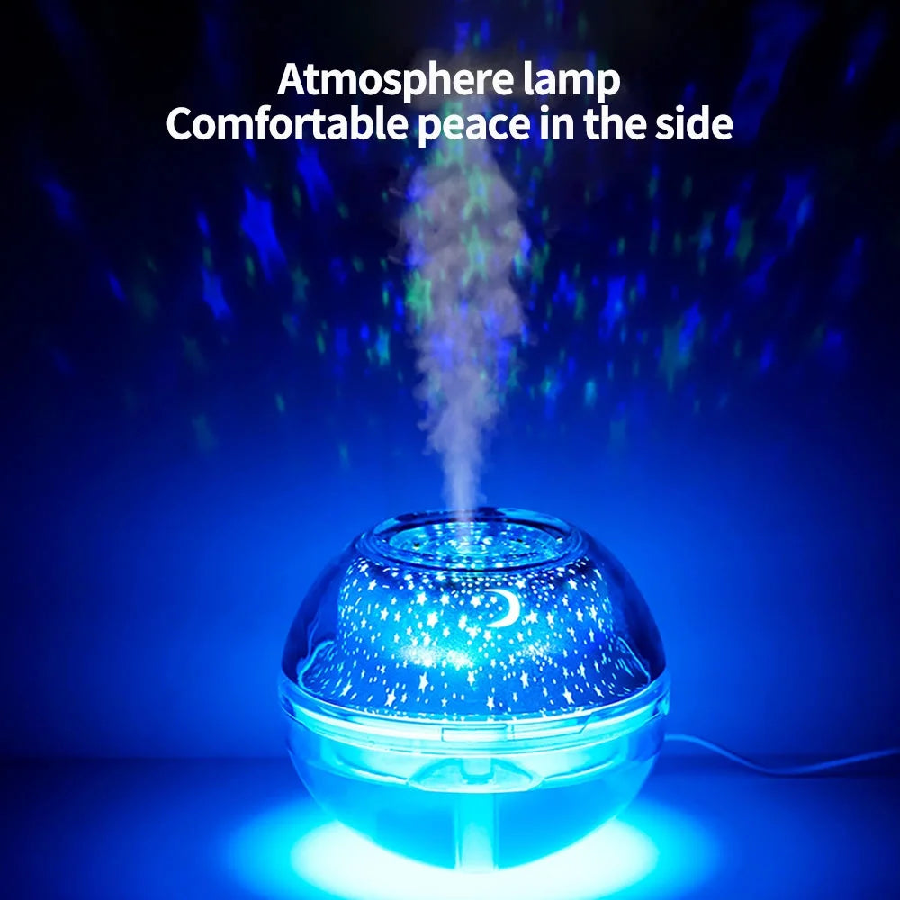 500ml USB Mini Air Humidifier With Night Light D305