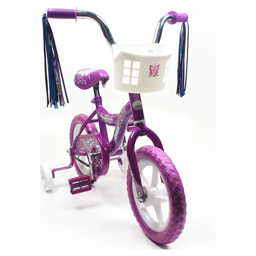12 In. Kids Bike with Training Wheels and Coaster Brake Q70882