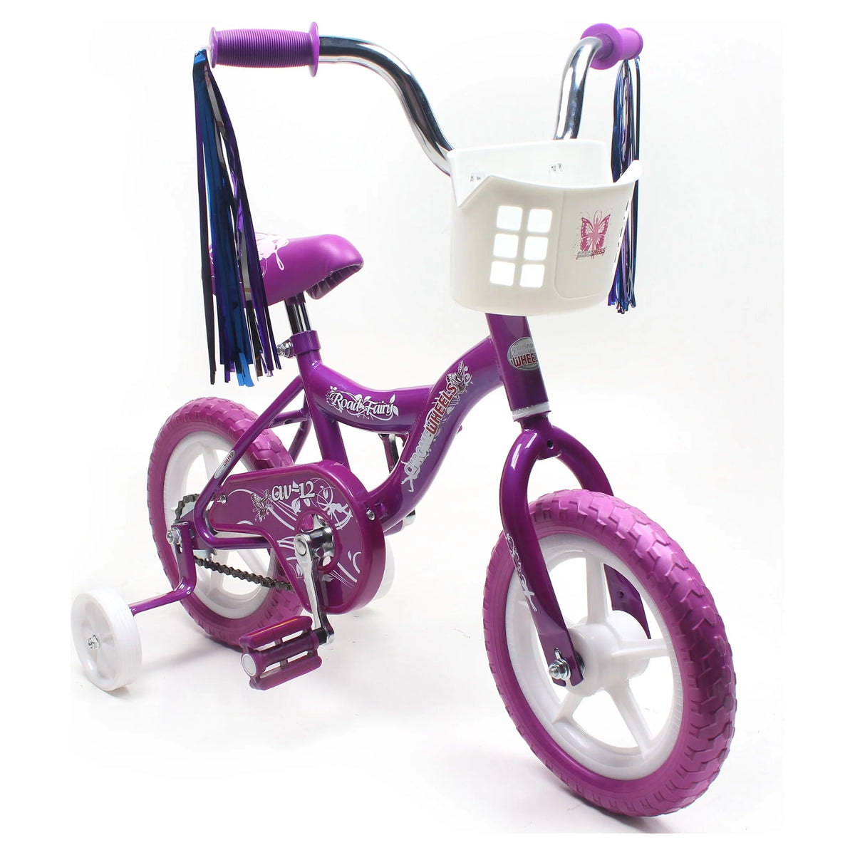 12 In. Kids Bike with Training Wheels and Coaster Brake Q70882