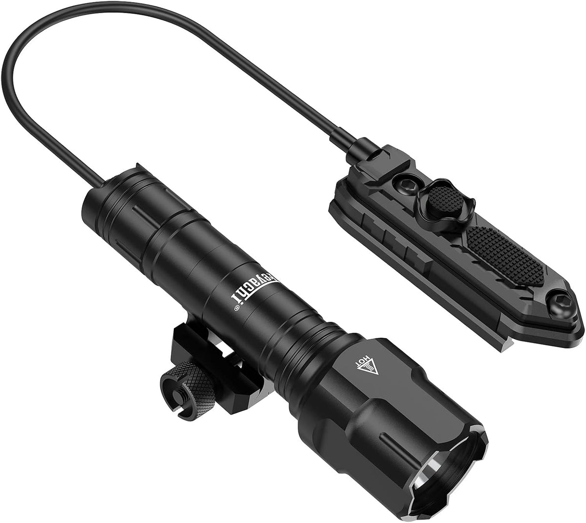 Tactical Flashlight 1200 Lumen LED Weapon Light with Pressure Switch S26582
