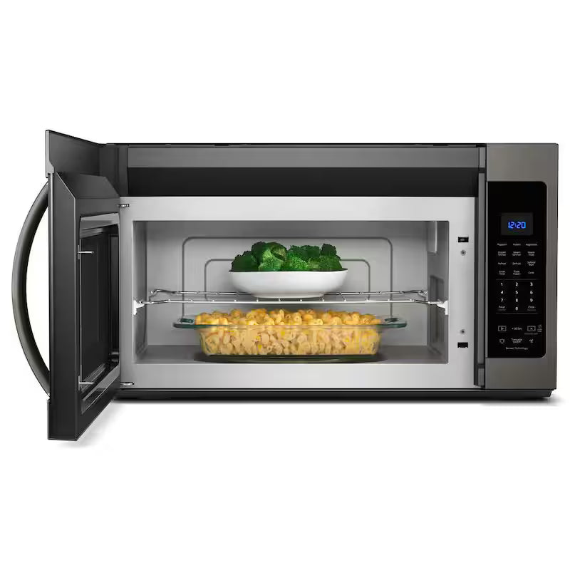 1.9 cu. ft. Black Stainless Over the Range Microwave P65570