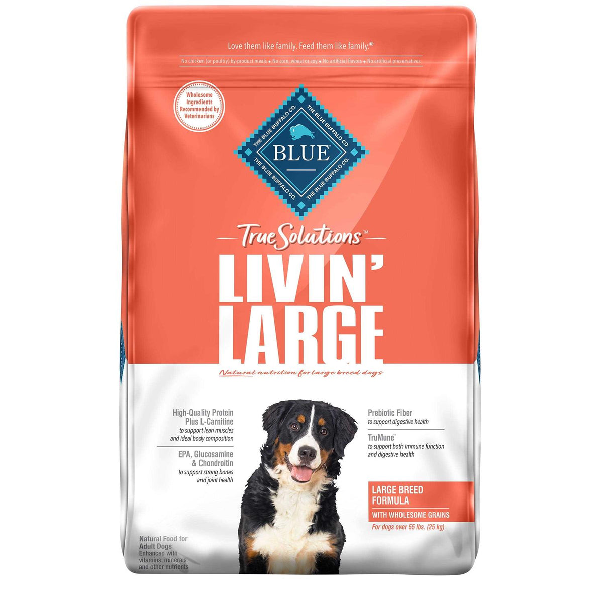 Natural Large Breed Adult Dry Dog Food V886