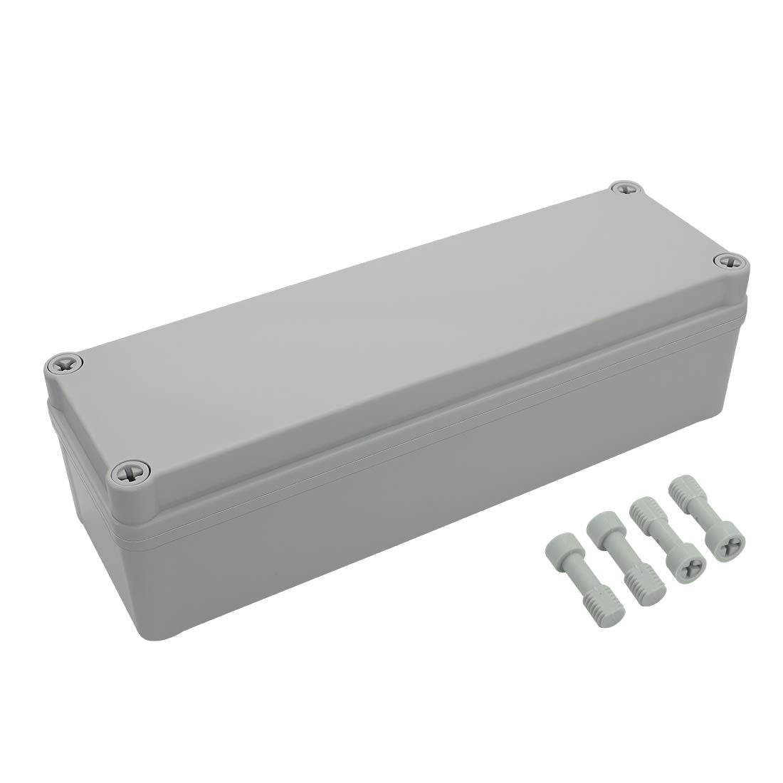 Gray Waterproof IP67 Junction Box Enclosure 11 x 11 x 7.1 inch Pack of 2 H77824