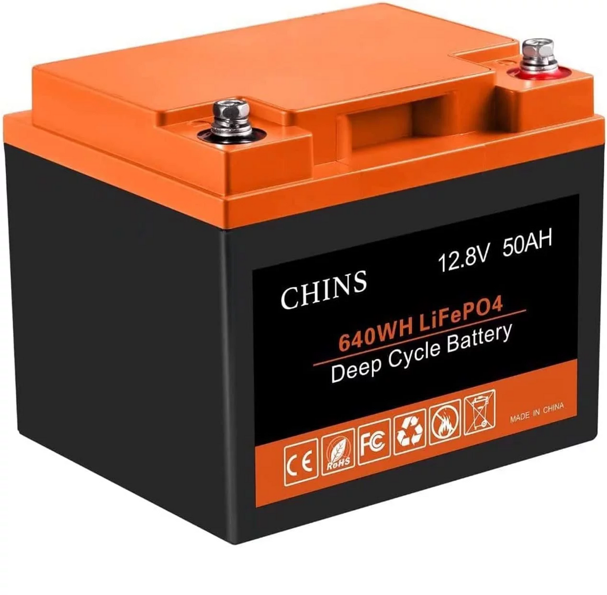 12V 50Ah LiFePO4 Battery N7319