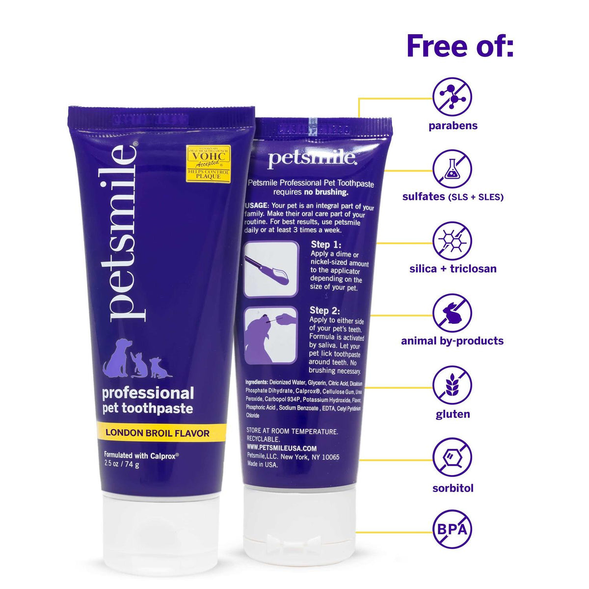 Pet Brushing Kit Cat & Dog Dental Care O709542