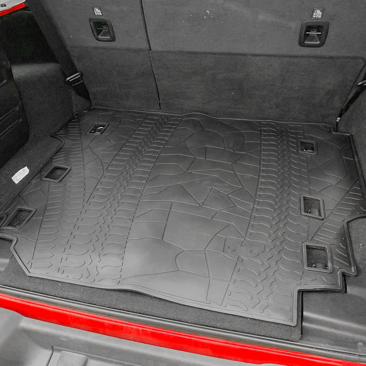 Black All-Weather Trunk Cargo Mat X32092